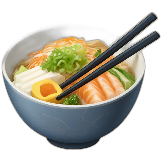 japanese donburi bowl nochopsticks emoji