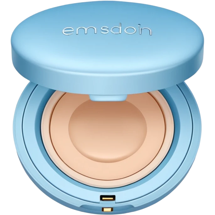 cushion foundation Pact in ligt blue color emoji
