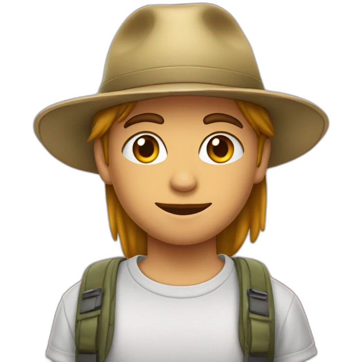 Joven , Moreno, Con gorra en su cabeza, Vendiendo ropa emoji