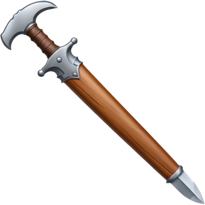 wooden gladius emoji