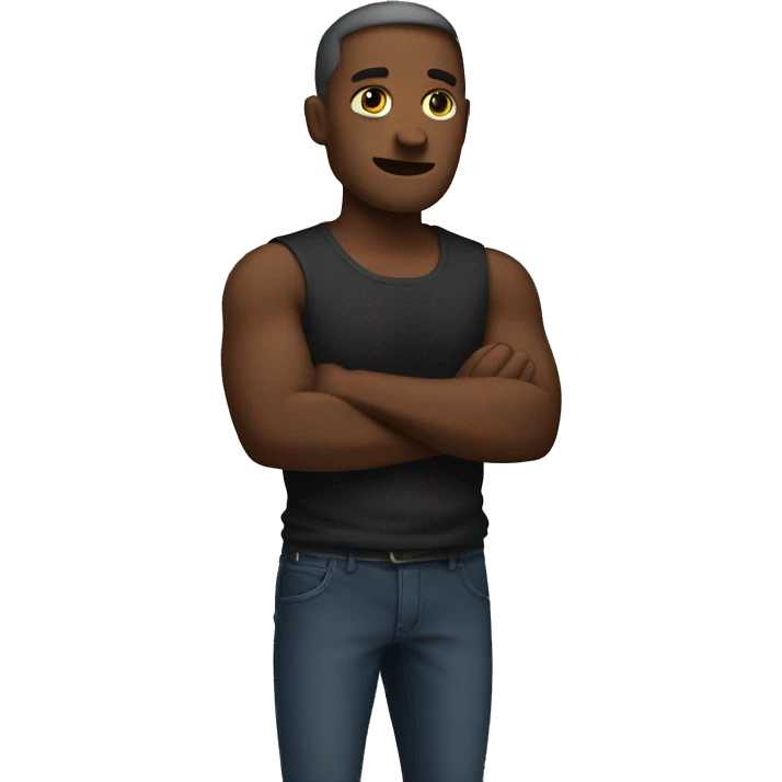 emoji crossed arms emoji
