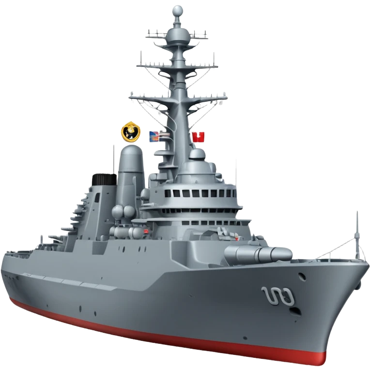 generate a very realistic missile cruiser, Admiral Zozulya emoji