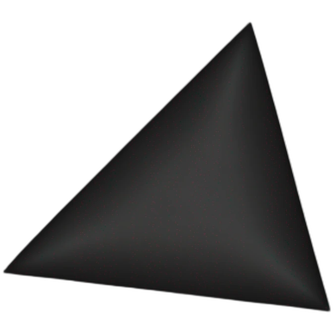 black triangle emoji