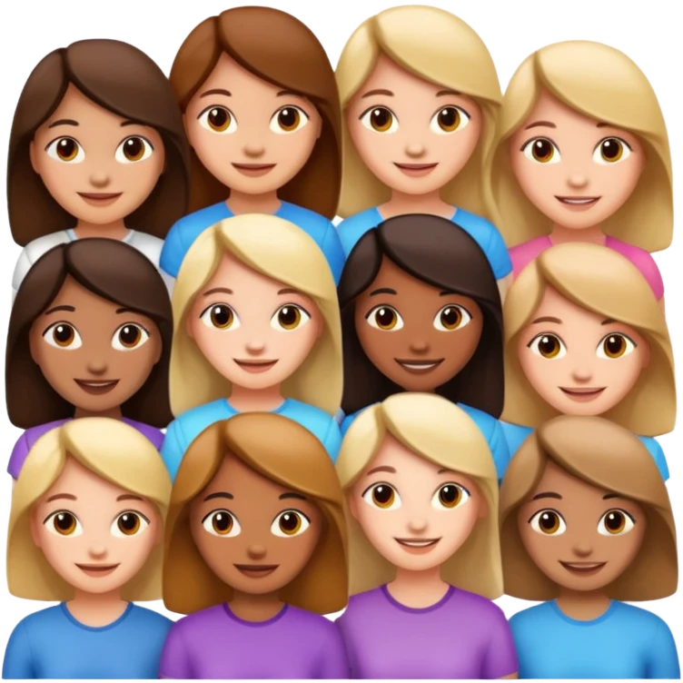 Girls emoji