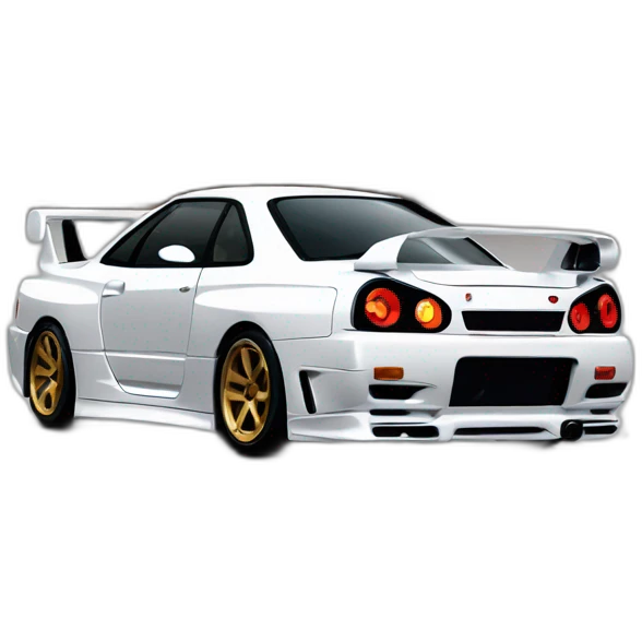 Skyline gtr 34 emoji