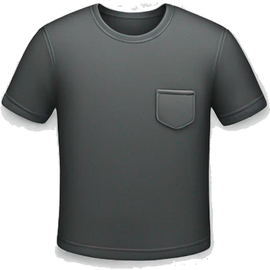 tshirt with a magnet emoji