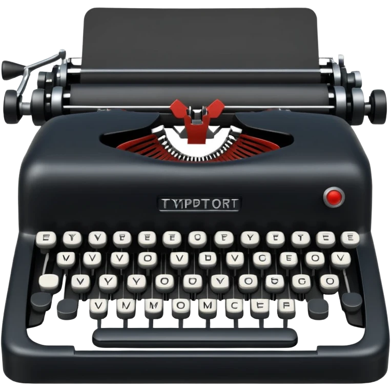 Typewriter emoji