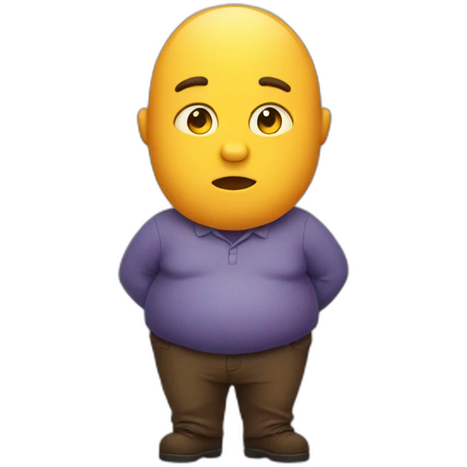Big belly emoji