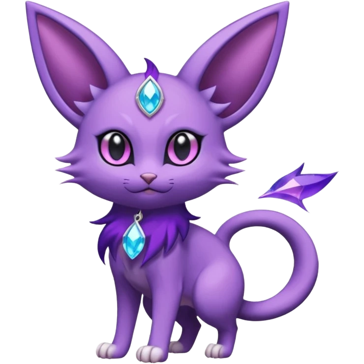 Purrloin-Espeon-Noibat-Amaura-fusion emoji