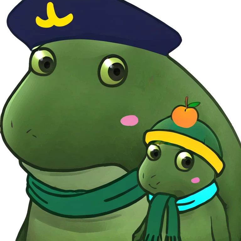 gomu and peachu  emoji