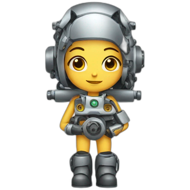 machine girl emoji
