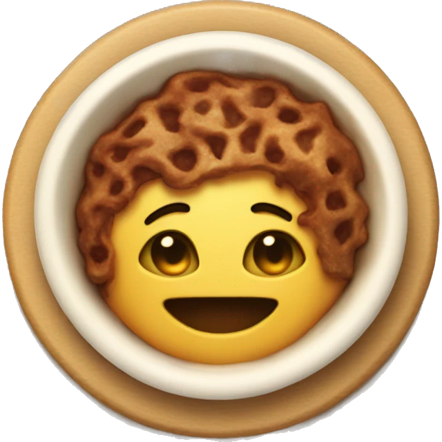 Iemand die cooked is emoji