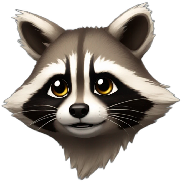 Rocket racoon galaxy guardian emoji