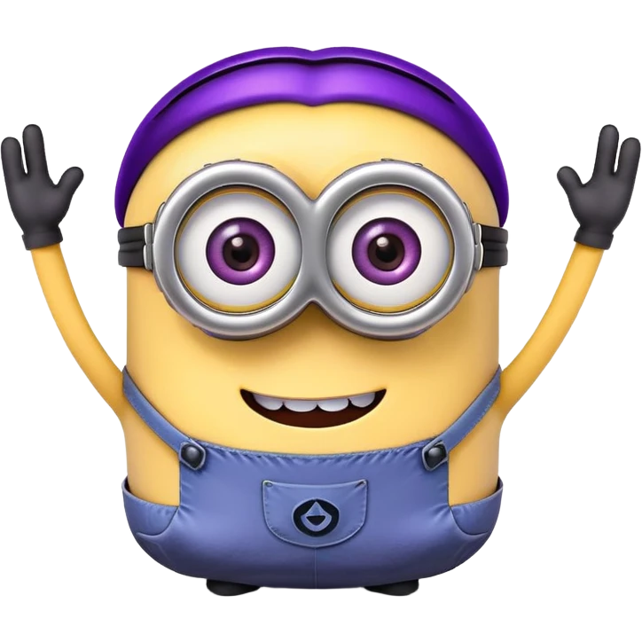 Minion morada  emoji