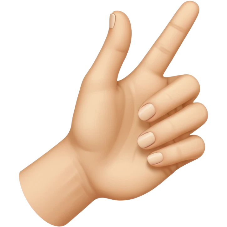 mano apuntando a la izquierda emoji