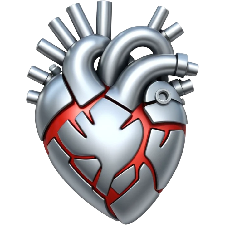 Cœur entierement mécanique  emoji