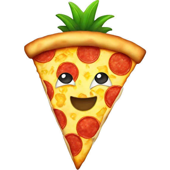 Pizza with pineapple  emoji