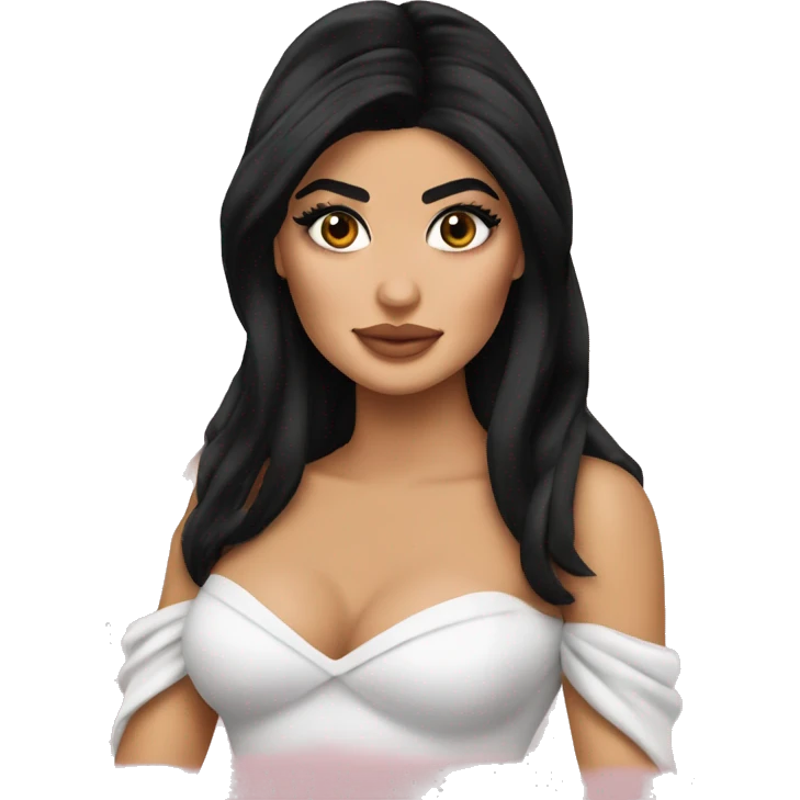 Kylie Jenner as a princess emoji