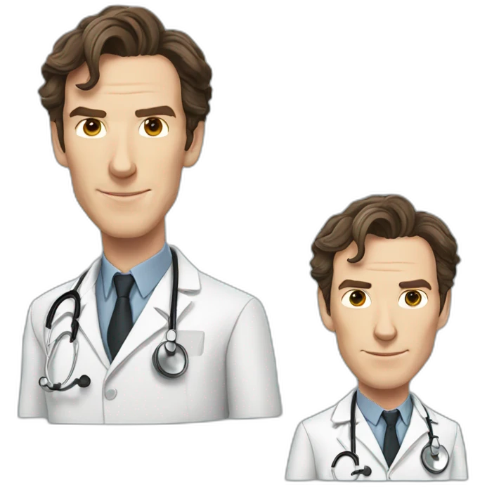 benedict cumberbatch as doctor emoji