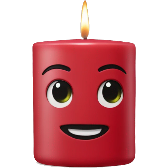 Red Bath and Body Works Candle emoji