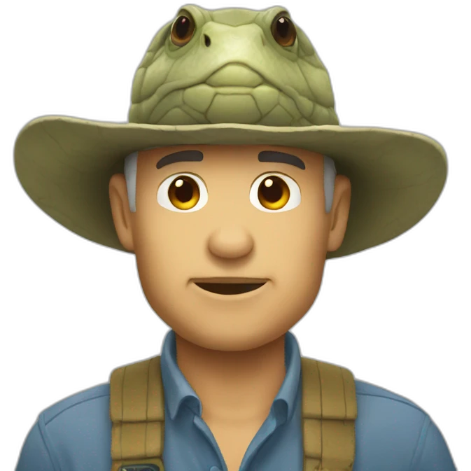 Turtleman emoji