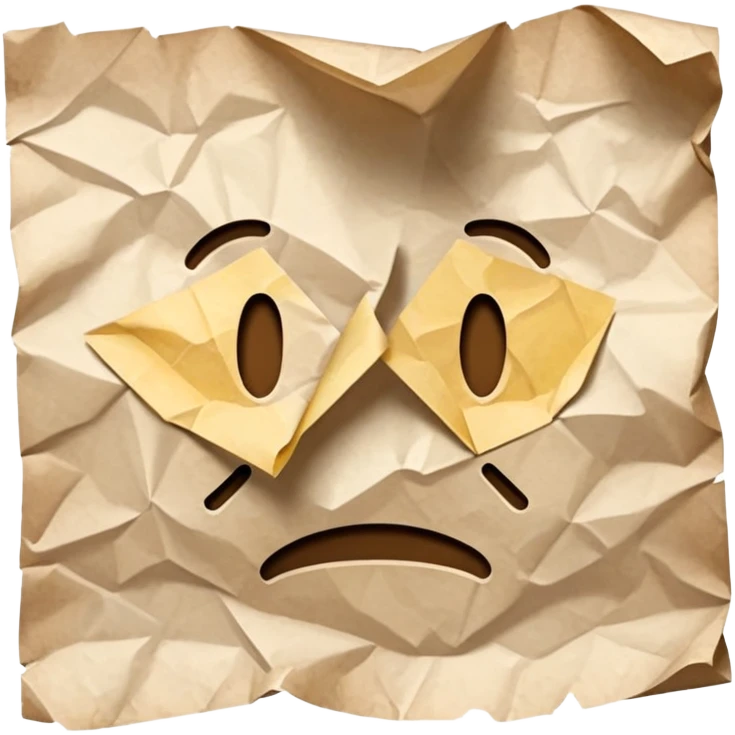 Paper that says FINISH in writing emoji