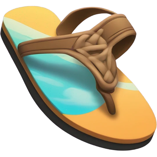 Flying Flipflop emoji
