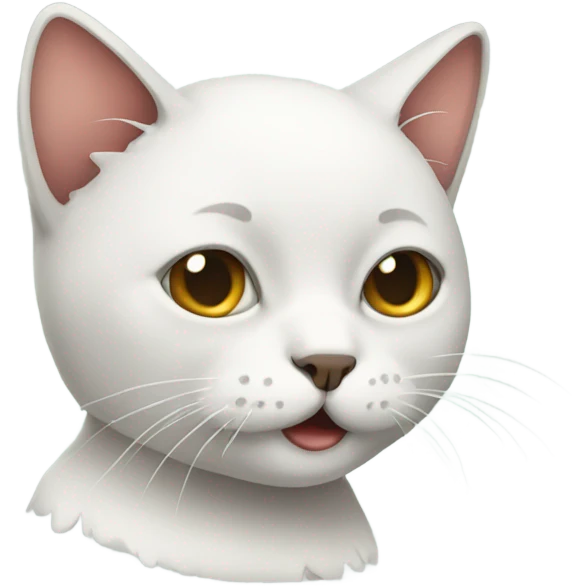 sick cat emoji