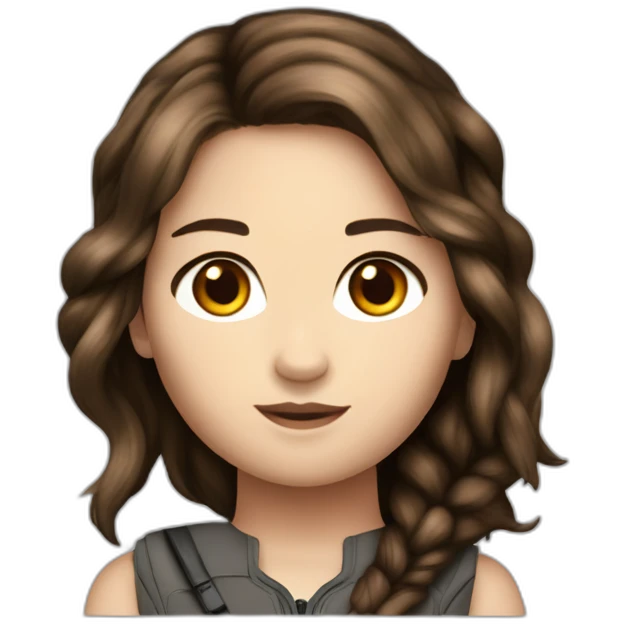 katniss everdeen Hunger Games Jennifer Lawrence emoji