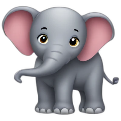a star with an elefant face emoji