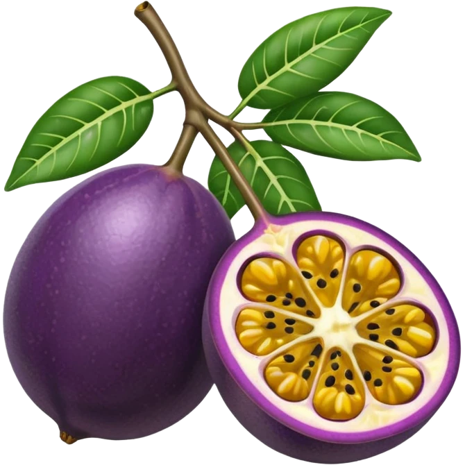 passion fruit emoji