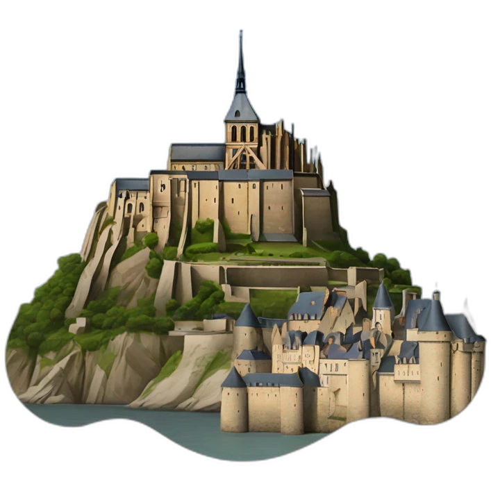mont saint michel emoji