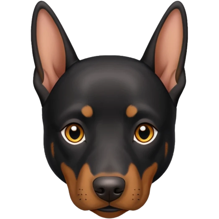 Dobermann hängeohren emoji