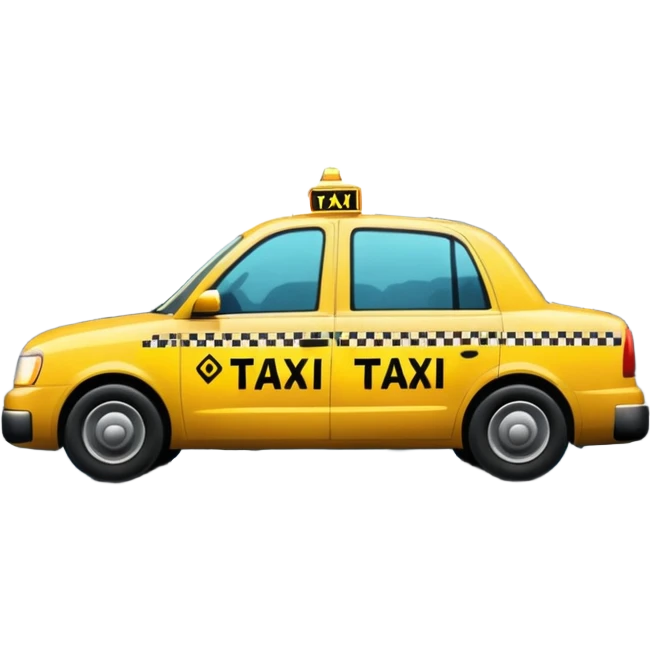 Taxi reflection + puddle, City Rain Scenes. emoji