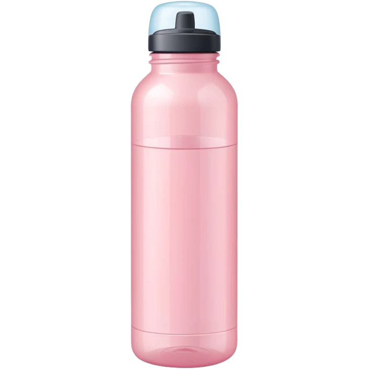 Pastel pink water bottle emoji