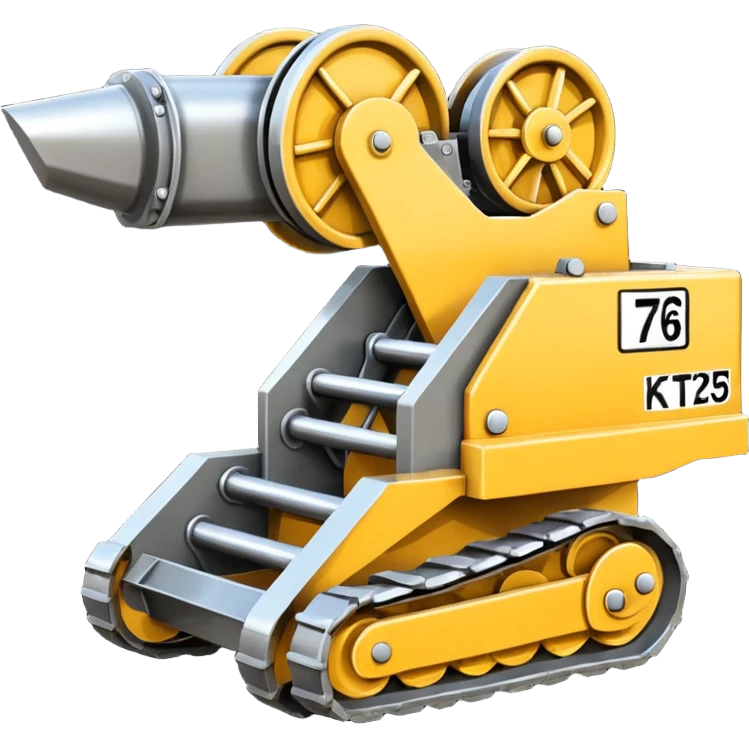 An Emoji of a KPI FT2650 Rock Crusher emoji