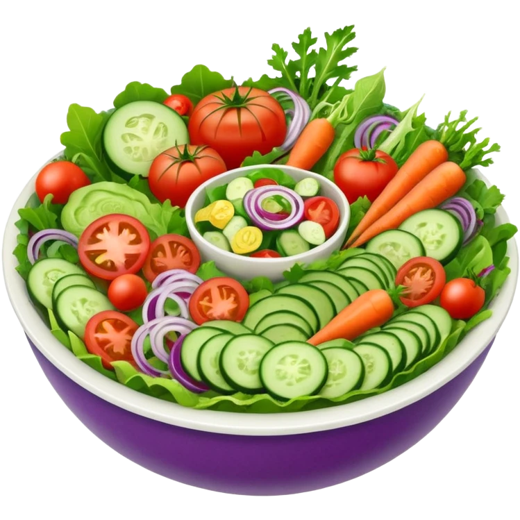 just salad bowl emoji