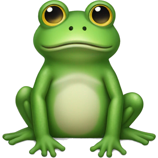 stuffed animal frog  emoji
