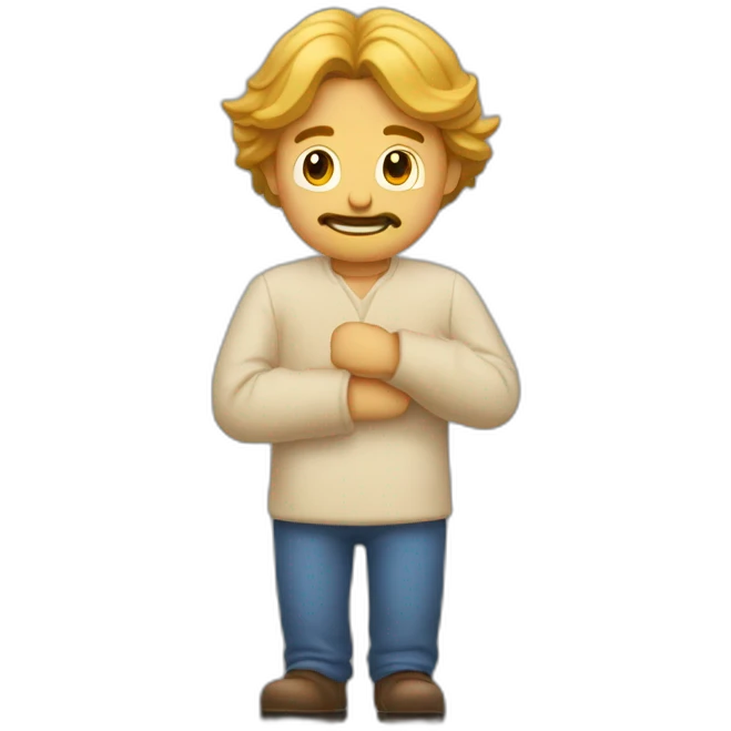 Homme qui montre son doigt majeur emoji