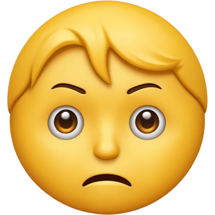  emoji looking stressed emoji