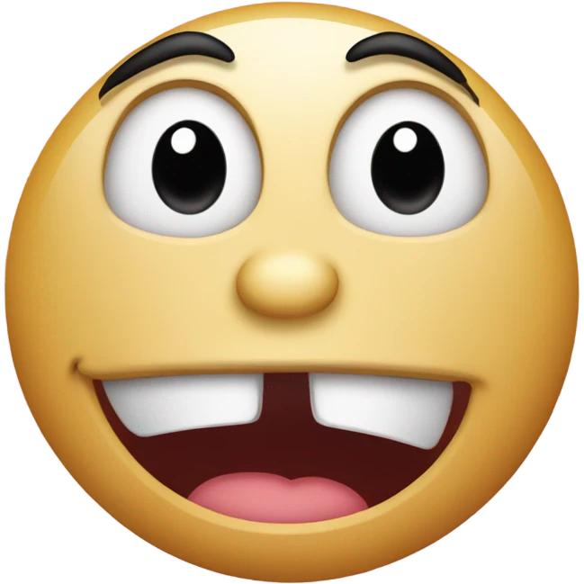 Embarrassed face emoji emoji