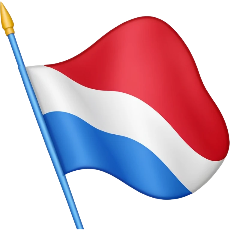 Emoji de drapeau avec les couleurs suivante : emoji