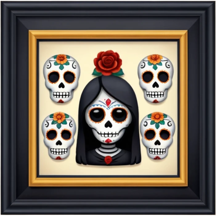 Day o the death, missing people, hereditary movie, museum emoji