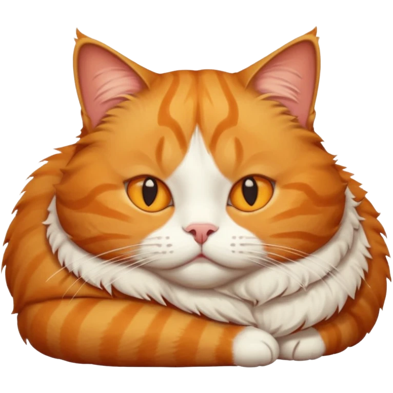 Fat jinjer cat lie  emoji