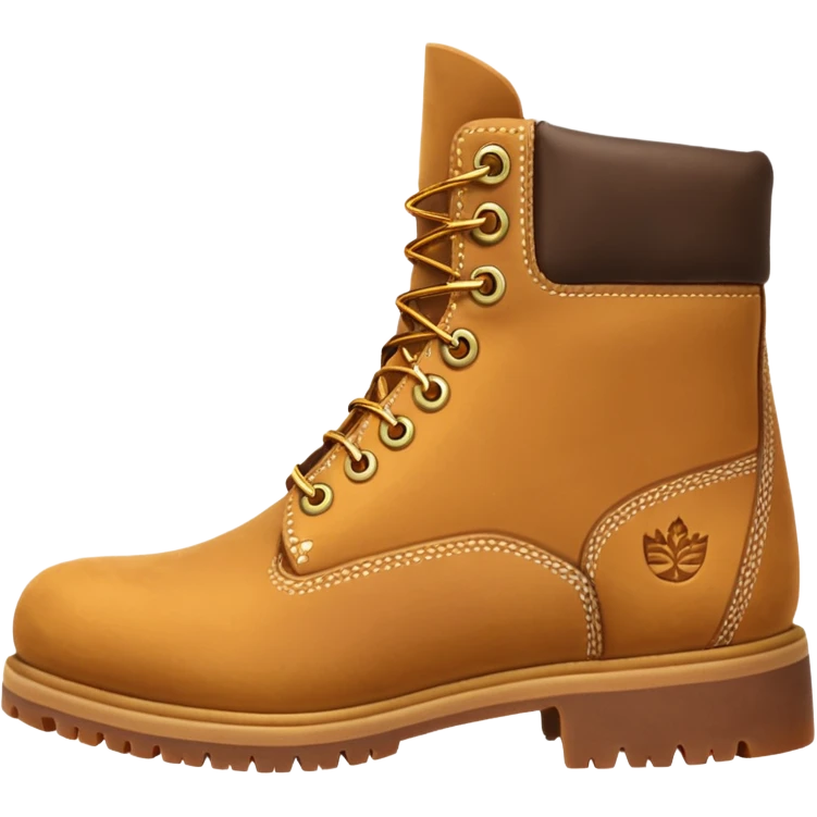 Сделай пару ботинок Timberland в классической расцветке emoji