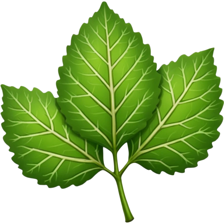 linden tree leaf emoji