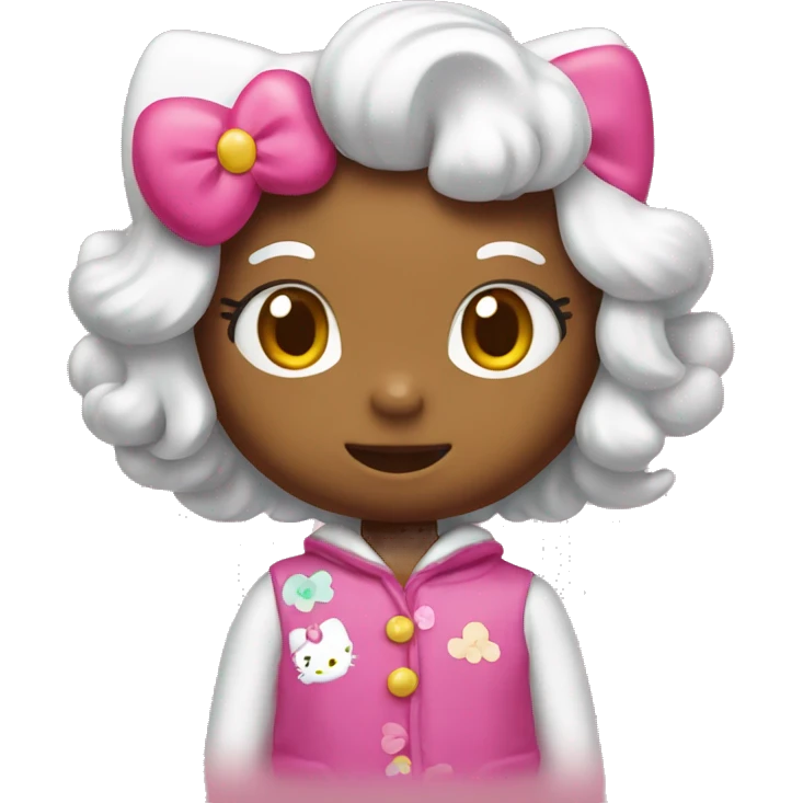 Hello kitty sanrio emoji