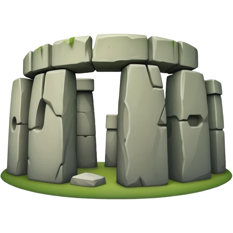 Cinematic Realistic Stonehenge Emoji emoji
