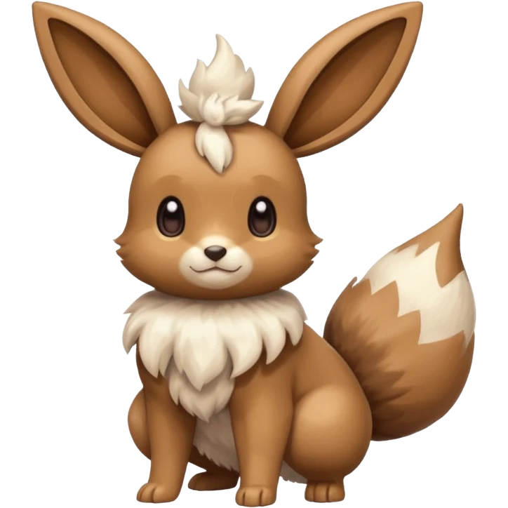 Lopunny-Buneary-Eevee-fusion (full body) emoji