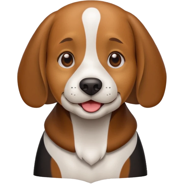 create a beagle emoji emoji